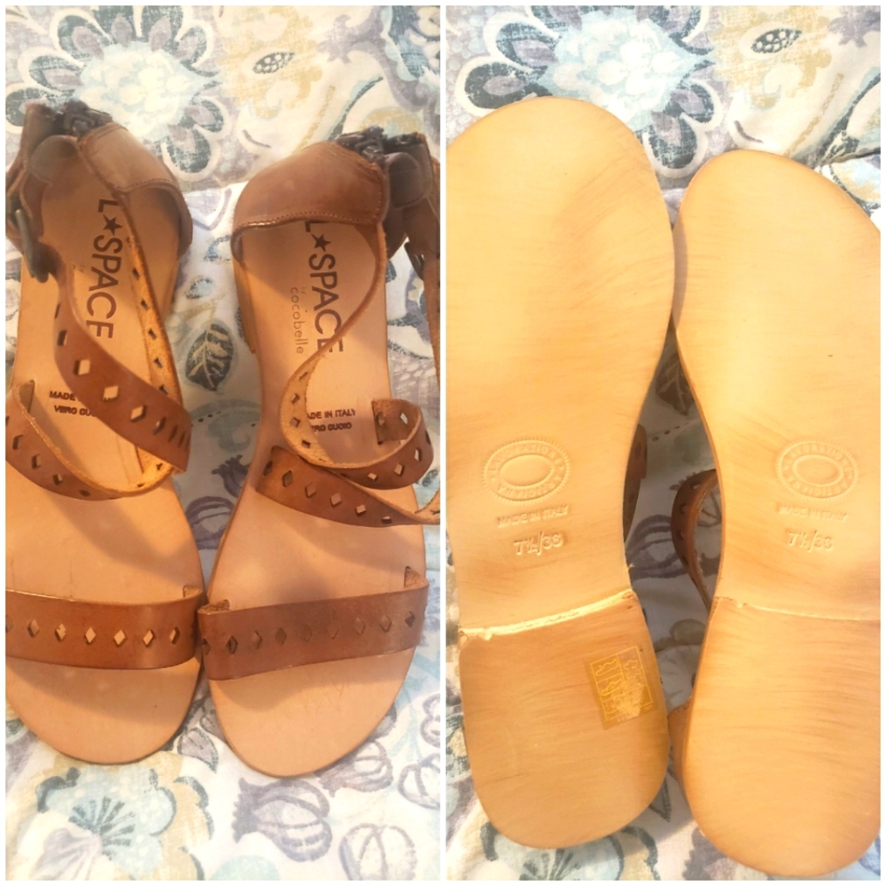 L-space sandals